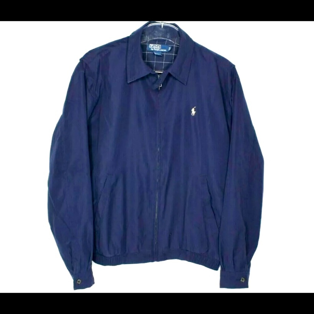 Polo Ralph Lauren navy blue full zip bi-swing mens jacket size 3X